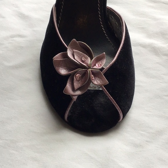 Steve Madden Velvet peep toe heels - Picture 2 of 10